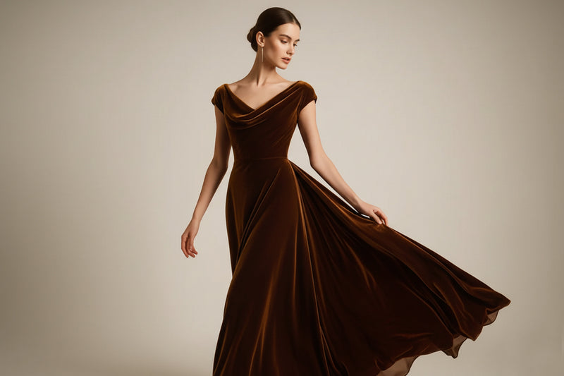 Velvet Whisper Dress