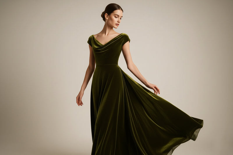 Velvet Whisper Dress