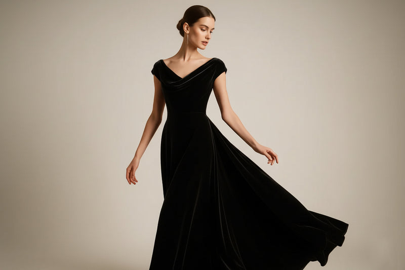 Velvet Whisper Dress